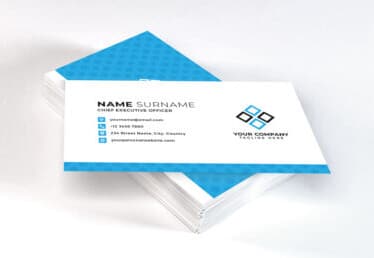 spot uv visiting card