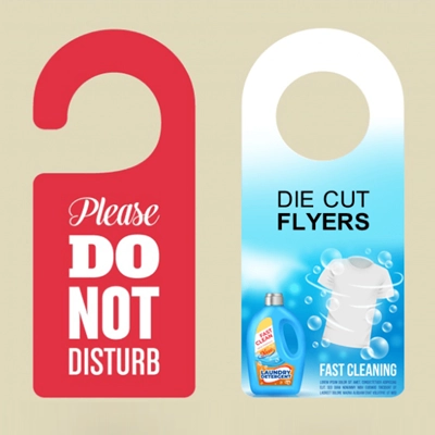 Die Cut flyer printing in dubai